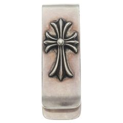 インボイスコピー付 CHROME HEARTS マネークリップ スモールクロス