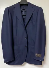 リングヂャケット(ブラックラベル) ダークネイビー ホップサック ジャケット スポーツコート