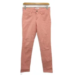 ナチュラルビューティーベーシック NATURAL BEAUTY BASIC パンツ テーパード スリム 総柄 M ピンク 017-130252 ■MET2