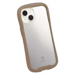 【新品】 iFace スマホケース iPhone 15/14/13 対応 Reflection Mirror MagSynq 強化ガラスケース (ベージュ) MagSafe対応【 アイフェイス アイフォン 用 iphone15 ケース iphone14 ケース