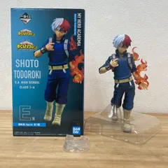 【成】僕のヒーローアカデミア 一番くじ E賞 SHOTO TODOROKI U.A. HIGH SCHOOL CLASS 1-A 箱あり 開封済【5717YO】D18