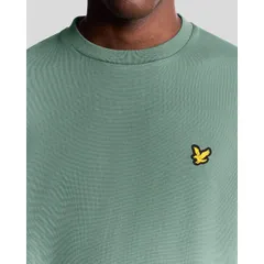 ライルアンドスコット メンズ アウター ニット・セーター クルーネック フリース Lyle and Scott Crewneck Fly Fleece Green グリーンのサムネイル