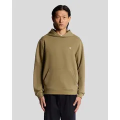 ライルアンドスコット メンズ アウター パーカー・スウェット Lyle and Scott Diagonal Weave Hoodie Green グリーンのサムネイル