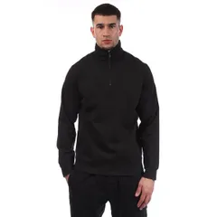 ライルアンドスコット メンズ アウター ジャケット・ブルゾン ハーフジップ Lyle and Scott Panelled Hybrid Quarter Zip Black ブラックのサムネイル
