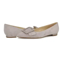 ナインウェスト レディース シューズ サンダル Nine West Jesike Light Grey Suede グレー