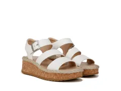 ドクター・ショール レディース シューズ ヒール サンダル Dr Scholls Ellie Wedge Sandal White ホワイトのサムネイル