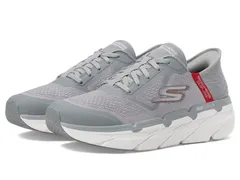 スケッチャーズ メンズ シューズ スニーカー SKECHERS Max Cushioning Premier Ascendant Hands Free SlipIns GrayRed グレー