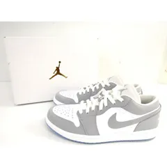 NIKE　ナイキ WMNS AIR JORDAN 1 LOW DC0774-105　 Wolf Grey サイズ:26.5cm★SH8550