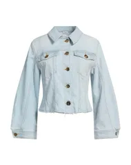 ピンコ レディース アウター PINKO デニムブルゾン Blue ブルーのサムネイル