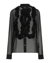 ロシャス レディース トップス シャツ ROCHAS シルクシャツ＆ブラウス Black ブラックのサムネイル