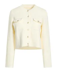サンドロ レディース ニット カーディガン SANDRO カーディガン Ivory アイボリー