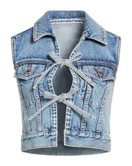 アレキサンダーワン レディース アウター ALEXANDER WANG デニムブルゾン Blue ブルーのサムネイル