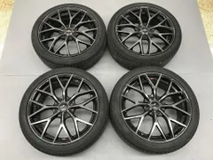◎バリ溝 DUNLOP ルマンV 195/45R17 傷小良品 LEONIS 17in 6.5J +50 100/4H 即納 個人宅OK 4本 検) スイフト フィット ヤリス ロードスターのサムネイル