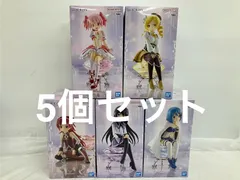 未開封 劇場版まどかマギカ 鹿目まどか 巴マミ 佐倉杏子 暁美ほむら 美樹さやか 5個セット LF4919 f107