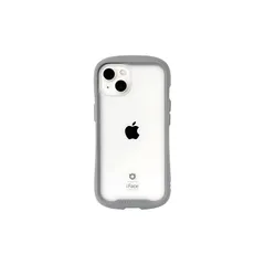 【新品】 iFace Reflection iPhone 13 ケース クリア 強化ガラス (グレー)【アイフェイス アイフォン 13 カバー 透明 耐衝撃 米国MIL規格取得 ストラップホール付き】 0