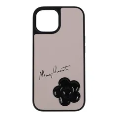 【新品】 MARY QUANT マリークワント iPhone 15 14 13 用 スマホケース ENAMELED DAISY HYBRID レディース ピンク 0