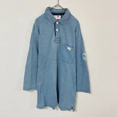 Canterbury デニムブルー ポロシャツ XL CANTERBURY - カンタベリー デニムカラーポロシャツ XL ネイビー