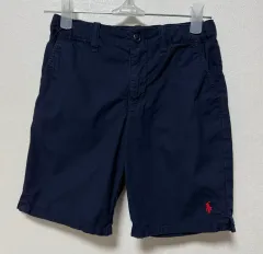 ポロラルフローレン キッズ ハーフパンツ ネイビー