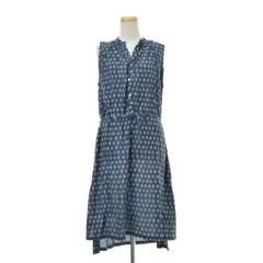 【BrocantebyDomingo】38-101X プロヴァンスプリントピジャマノースリーブワンピースのサムネイル
