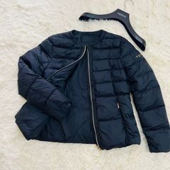 極美品】タトラス NOKO ノーカラー ダウンジャケット ダークグレー 3