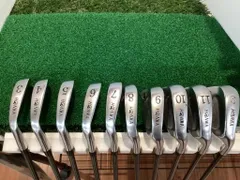 【中古】 本間ゴルフ LB-300 黒七宝 10S アイアンセット IR 1S NEW TITANIUM CARBON (フレックスその他) メンズ 男性用 右利き 右用 Cランク ゴルフクラブ