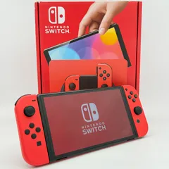 【中古】Nintendo Switch 本体 ニンテンドー スイッチ　有機ELモデル マリオレッド 任天堂 ゲーム機