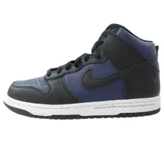 NIKE ナイキ DJ0383-400 FRAGMENT DESIGN Dunk High Tokyo ダンク ハイ 東京 ハイカット スニーカー シューズ ネイビー系 26cm【中古】
