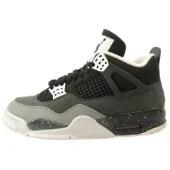 NIKE AIR JORDAN ナイキ ジョーダン FQ8138-002 Air Jordan 4 Retro Fear AJ4 エアジョーダン レトロ スニーカー ブラック系 グレー系 26.5cm【中古】