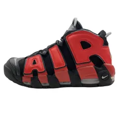 NIKE ナイキ DJ4400-001 Air More Uptempo 96 Black and University Red エアモアアップテンポ 96 ブラック アンド ユニバーシティレッド ハイカット スニーカー ブラック系 27cm【中古】