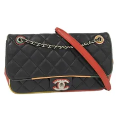 CHANEL マトラッセ チェーンショルダーバッグ ラムスキン A93691