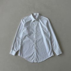 フランクアンドアイリーン ガーゼ 長袖シャツ L コットン ホワイト
