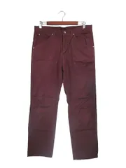 ユニオンステーション UNION STATION パンツ ジップフライ 無地 ロング サイズ03 ボルドー QQQ