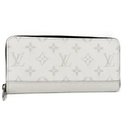 LOUIS VUITTON ジッピーウォレット ホリゾンタル ラウンドファスナー長財布 タイガラマ オプティックホワイト M14127