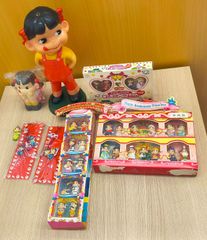 不二家 おすわりペコちゃん ポコちゃん まとめ売り フィギュア 人形 未