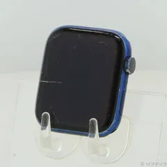 ソフマップ 〔中古品〕 Apple Watch Series 6 GPS 44mm ブルーアルミニウムケース バンド無し【377】