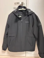 モンベル ウィンドブレーカー ブラック L