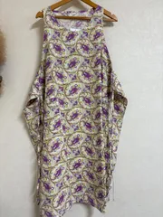 エプロンドレス ペイズリー ハイブリット イエロー ホワイトのサムネイル