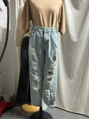 ダメージデニム ズボン large₍ラージ)