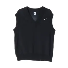 ナイキ (MEN - XL) コットン ポリ スウッシュ Vネック ベスト