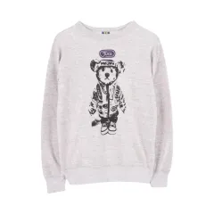 HYSTERIC GLAMOUR (WOMEN - F) コットン ポリ グラフィック スウェット