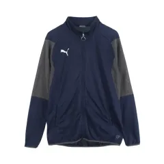 プーマ (MEN - 2XL) ポリ ロゴ ジップアップ ジャージ