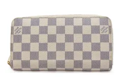 LOUIS VUITTON ルイ・ヴィトン バッグ ジッピー・ウォレット ダミエ・アズール ｻｲﾌ･小物 N60019 長財布 ダミエアズールキャンバス ホワイト ユニセックス【中古】460