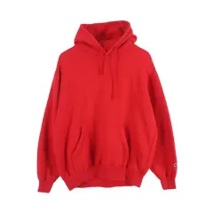 チャンピオン (MEN - XL) コットン ポリ ロゴ フーディー