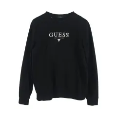 GUESS (MEN - M) コットン ロゴ スウェット