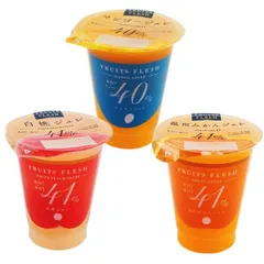 商品名 フルーツフレッシュ ゼリーセット 内容量 3種 各2個 合計6個のサムネイル