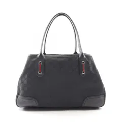 グッチ GUCCI トートバッグ GG柄 シェリーライン 293592 ブラック レザー シェリーライン トートバッグ レディース Used B