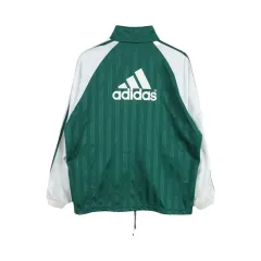 アディダス (MEN - L) ポリ ビックロゴ ジップアップ ジャージ