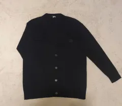 LOEWE アナグラム 刺繍 ロゴ カーディガン XS
