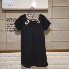 バーバリー ブルーレーベル ウール 半袖 ワンピース 38