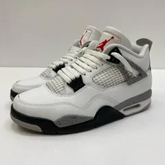【加古川店】 中古 NIKE | ナイキ スニーカー Air Jordan 4 Retro 'White/Cement' FV5029-100 ホワイト 27cm 【126】